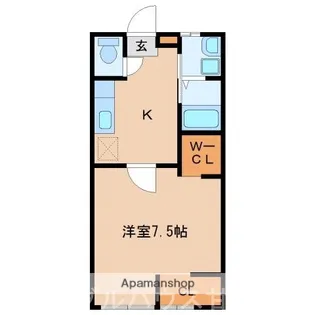 パルティーレ【2階】の間取り