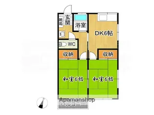 光荘【2階】の間取り