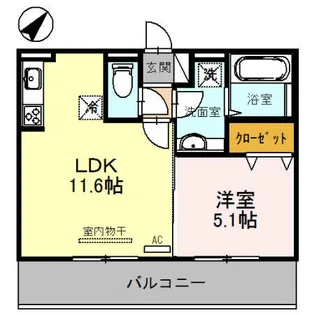 カーサステラII【3階】の間取り
