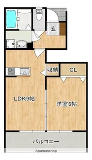 グランオペラ【1階】の間取り