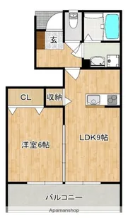 グランオペラ【1階】の間取り