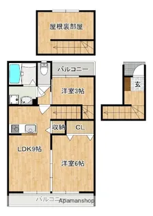 グランオペラ【2階】の間取り