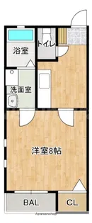 ストロボ街道駅前【2階】の間取り