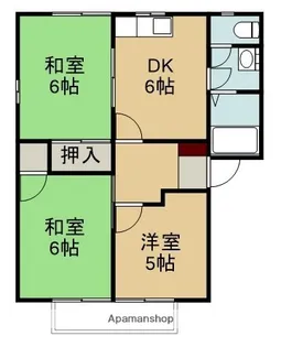 ファミールそら【1階】の間取り