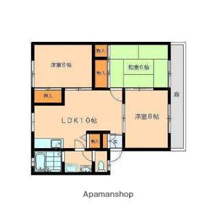 3LDKの間取り画像