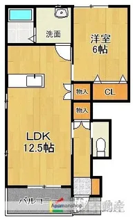 アークガーデン【2階】の間取り