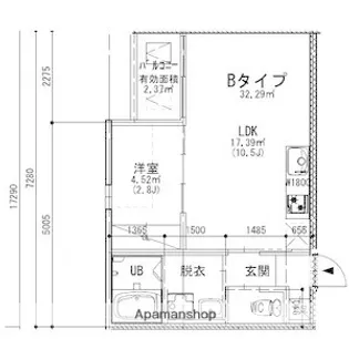 オルチカ【2階】の間取り