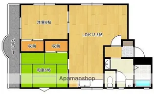 ハイランド【1階】の間取り