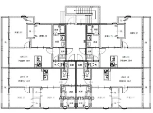 福岡県大野城市下大利4丁目【アパート】の間取り