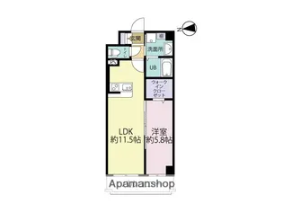 エルグランド二日市【2階】の間取り