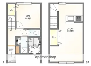 CREDO基山【1階】の間取り