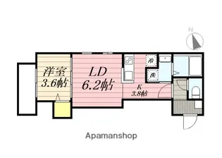 CHERIM西鉄久留米Ⅳ【3階】の間取り