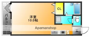 グリーンリーフ 6番館【2階】の間取り