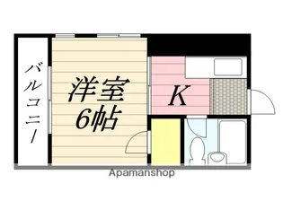プライマリー太宰府【1階】の間取り