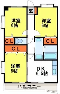 ラビナコート21【1階】の間取り