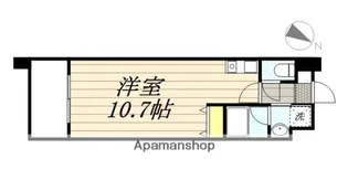 リード中央町【605号室】の間取り