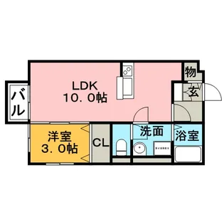 アークヴィラ【2階】の間取り