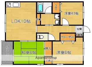 3LDKの間取り画像