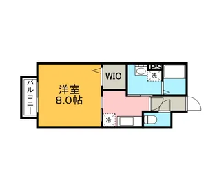 セジュール和泉【1階】の間取り