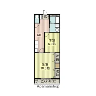 FST希【105号室】の間取り