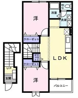 サイレントパレス一条【2階】の間取り