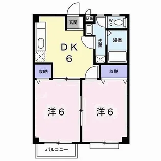 ドリーム栄【2階】の間取り