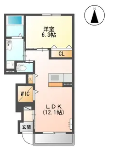 LIAXIS Ⅰ【1階】の間取り