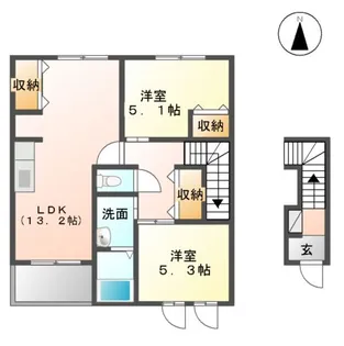 グレーシア・K【201号室】の間取り