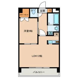 第5秋葉ビル【202号室号室】の間取り