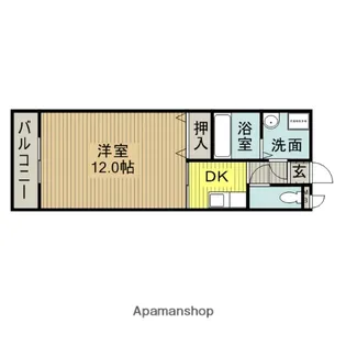 グランセラーノ【406号室】の間取り