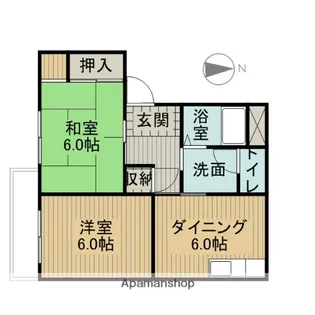 セピアコートⅡ【101号室】の間取り