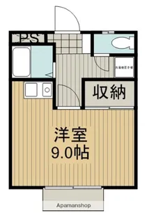 パークハウス一条【A202号室】の間取り
