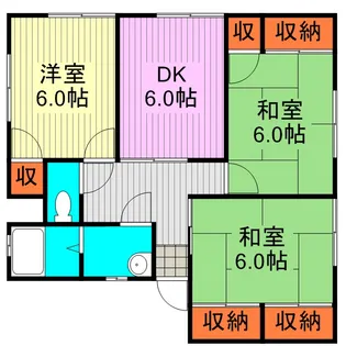 センチュリーハウス【101号室】の間取り