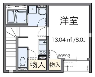 1Kの間取り画像