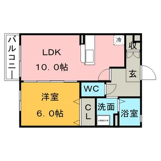 ソフィア【2階】の間取り
