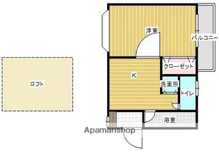 パオ梅林Ⅱ【1階】の間取り