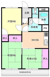 古賀ビル【2階】の間取り
