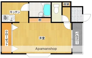 ルパ椿山【3階】の間取り