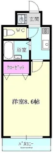 The Glade Residence East【7階】の間取り