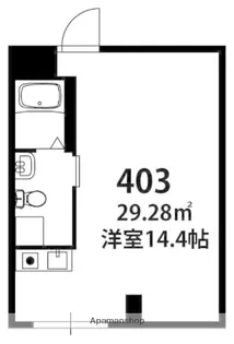 博多ステーションタワー【4階】の間取り