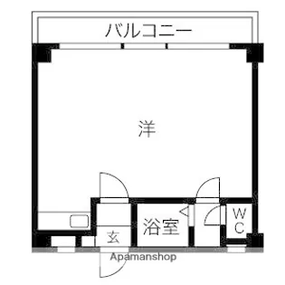 グローリー平尾【5階】の間取り