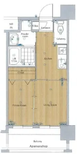 ネストピア平尾駅前【12階】の間取り