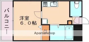 ホワイトシャトー清水弐番館【5階】の間取り