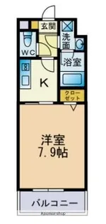 クリエイト元浜【1階】の間取り