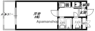オートアール城南【1階】の間取り