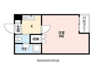 シエル城南【3階】の間取り
