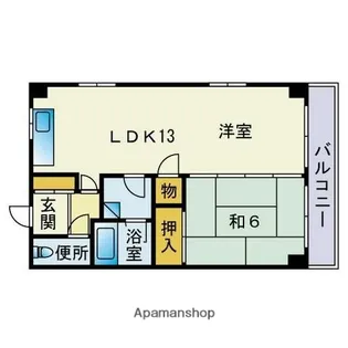 シャトレ・ド・サンセン【3階】の間取り