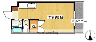 フラワーハイツA【2階】の間取り