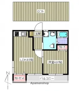 SOAR(ソアー)高取【2階】の間取り