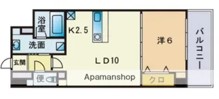 アーバス大手門【4階】の間取り